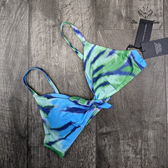 Tommy Hilfiger Tie Knot Bikini Top Size XL - Picture 2 of 3